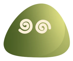 Mochi étourdi débordé illustration